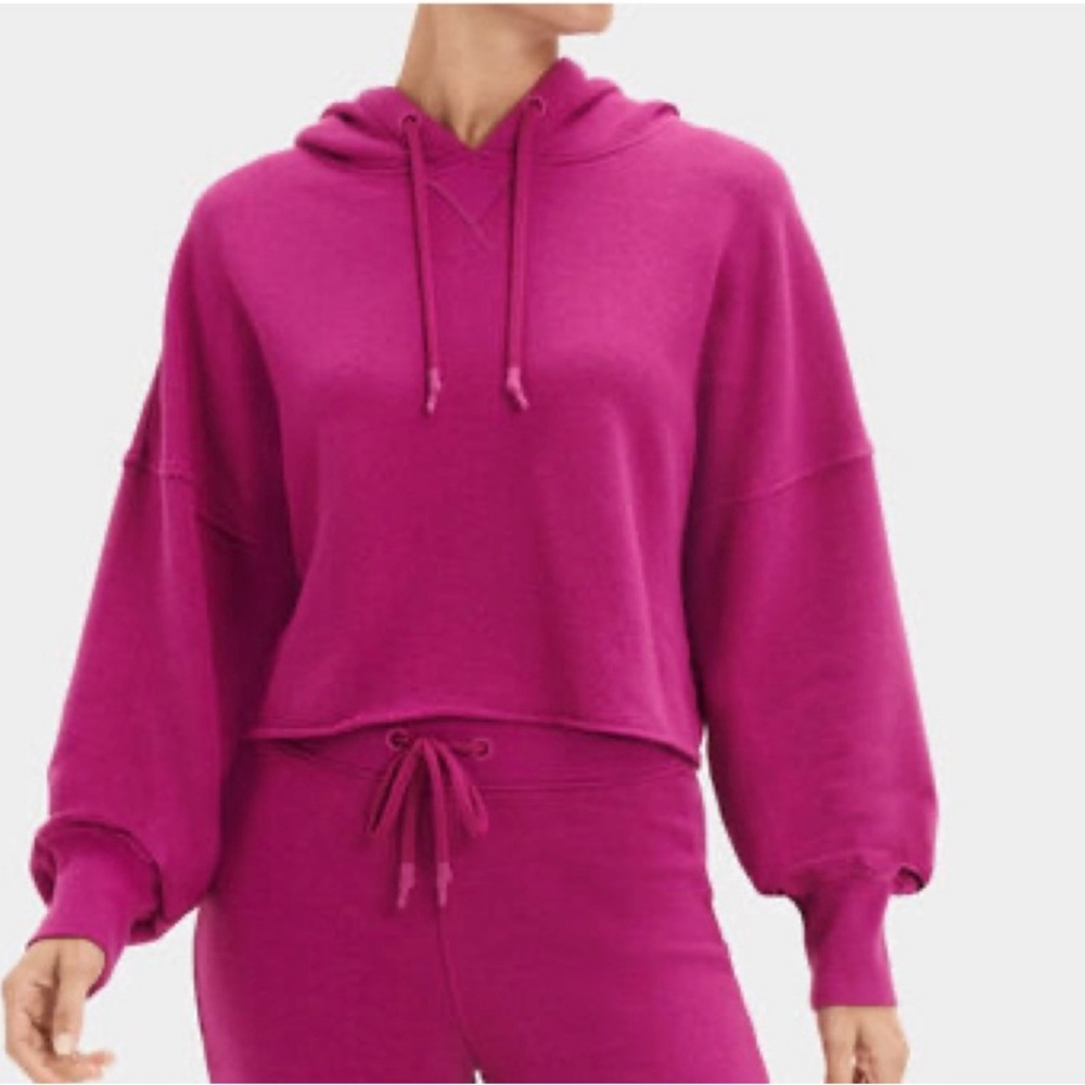 UGG Keira Crop magenta hoodie women’s size small